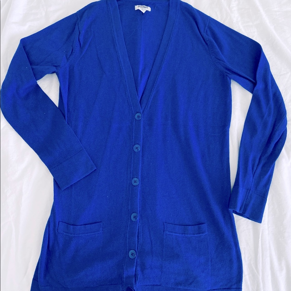 Royal Blue Cardigan